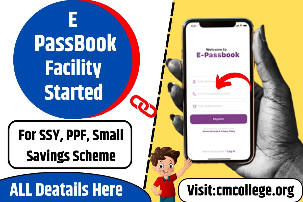 E-Passbook Facility Benifits  E-Passbook Facility Features E-Passbook Objectives Post Office Small Savings Post Office E Passbook 