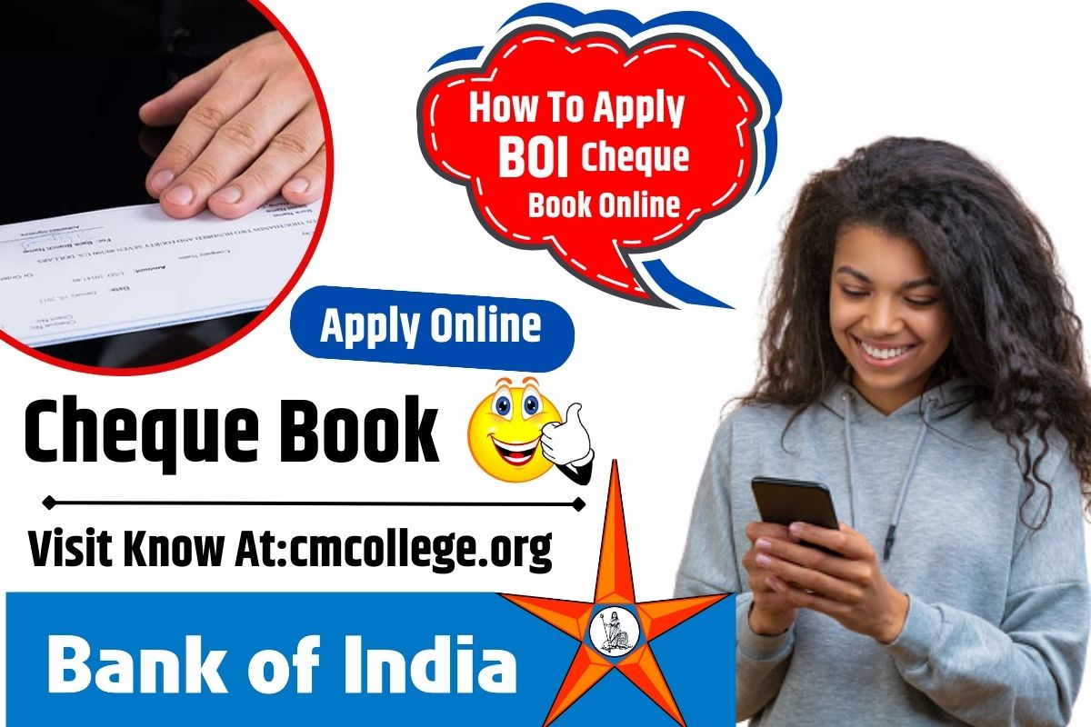 BOI Check Book Apply Cheque Book Through Net Cheque Book Issue without BIO Check Book Status BIO Check Book Fill